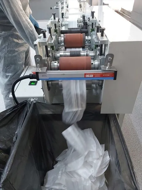 Son dakika: Bakanlık açıkladı: 100 bin maske üretimi başladı-2