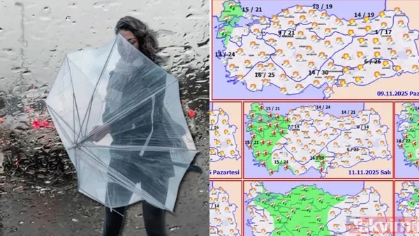 Kutup koridoru açıldı: Arktik soğuklar geliyor! MGM'den İstanbul, İzmir ve birçok ilde yağış alarmı! 2 gün sonra... - 1