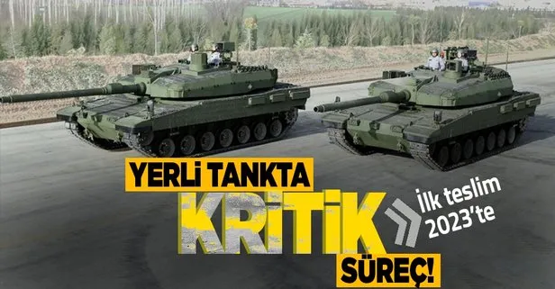 Altay tankı motoru için kritik süreç! İlk teslim 2023’te