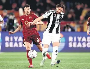 Juve, Roma’da galibiyeti kaçırdı