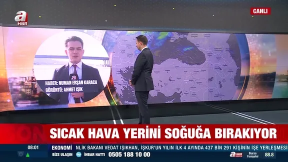 Sıcak hava yerini soğuğa bırakıyor | VİDEO