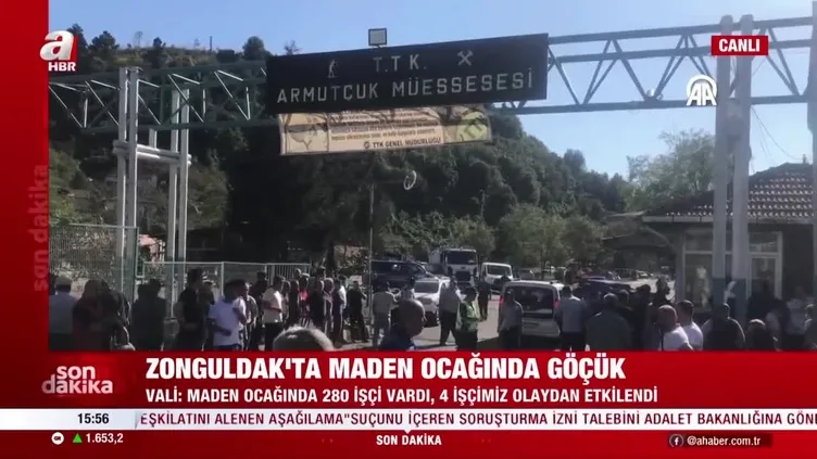 Zonguldak'ta maden ocağında göçük: Acı haber geldi
