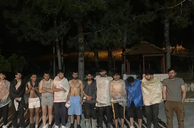Kırklareli'nde 195 düzensiz göçmen yakalandı