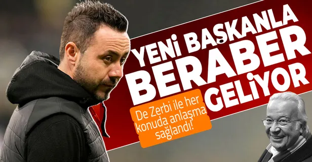 Başkan adayı Eşref Hamamcıoğlu, İtalyan teknik adam De Zerbi’yle her konuda anlaştı