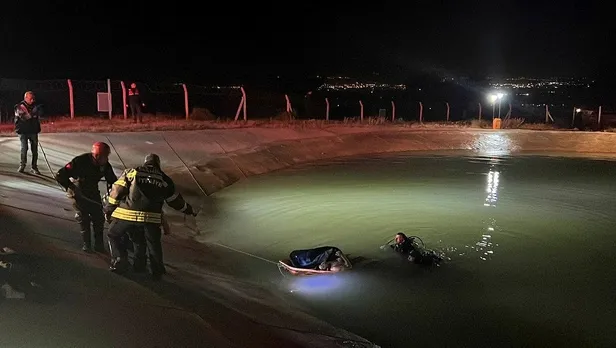 Manisa'da yürek yakan olay! Yangın söndürme göletine giren kardeşler öldü-2