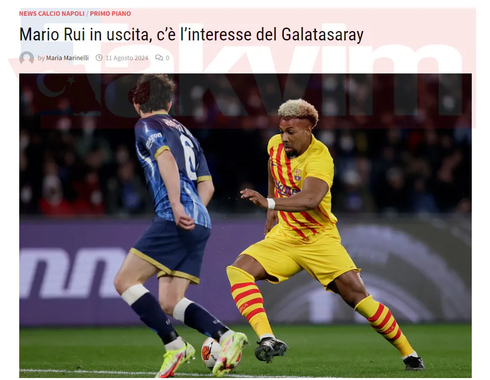 Galatasaray'ın yeni bekini duyurdular! Napoli'den geliyor - 14