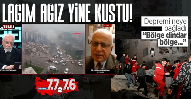Merdan Yanardağ deprem üzerinden nefret kustu: Bile bile gerici partilere oy verdiler! Dindar bölge...