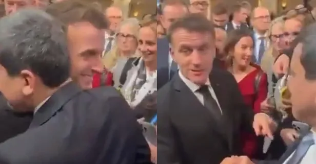 Münih Güvenlik Konferansı’nda skandal anlar: Macron terör örgütü elebaşı Mazlum Abdi ile kucaklaştı