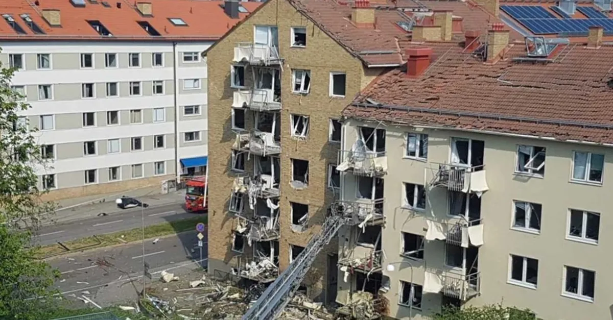 İsveç'te patlama! 10'dan fazla yaralı var