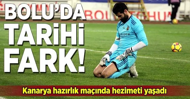 Fenerbahçe Bolu’da dağıldı!