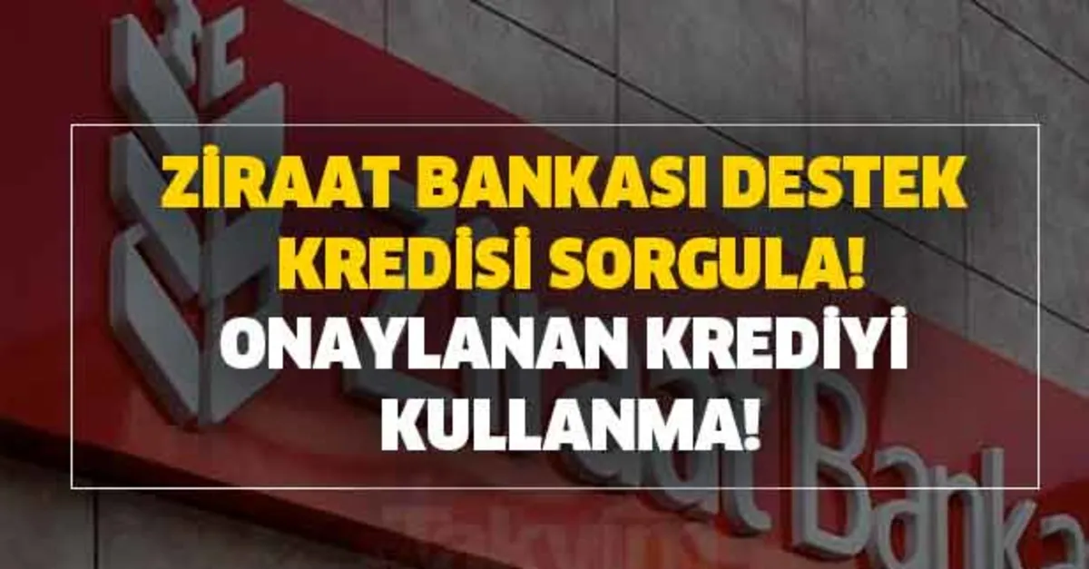 10 000 Tl Ziraat Kredi Tc Kimlik No Ve Sms Linki Onaylanan Krediyi Kullanma Ziraat Bankasi Destek Kredisi Sorgulama Ekrani Takvim