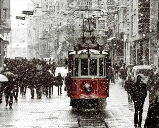 İstanbul’da kar yağışı!