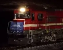 O tren Gürcistan’a ulaştı!