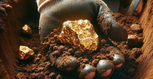 Dünyada eşi benzeri görülmemiş keşif! Gece gündüz demeden gezdi külçe külçe altın buldu