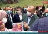 Başkan Erdoğan Ayder Yaylası'nda incelemelerde bulundu