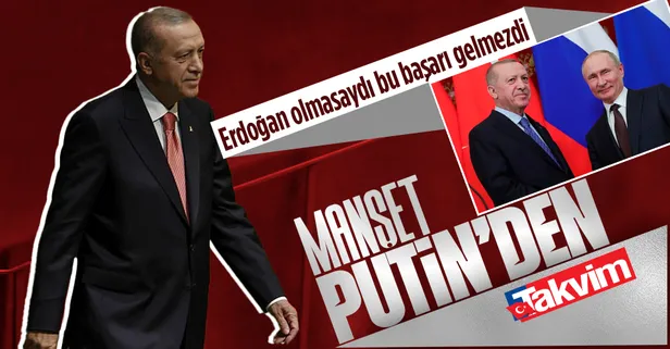 Putin’den tarihi açılışta kritik mesajlar: "Erdoğan olmasaydı bu başarı gelmezdi"