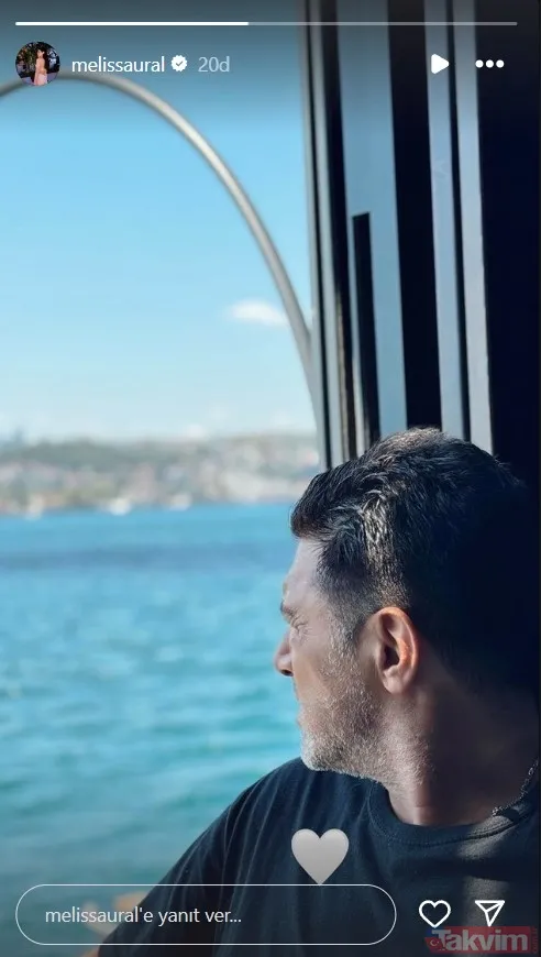 Sibel Can'ın kızı Melisa Ural babası Hakan Ural'ı paylaştı! Arkada deniz manzarası önde babası! Fotoğraf beğeni yağmuruna tutuldu - 7