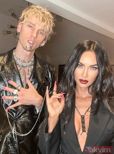 Megan Fox sevgilisinin kanını içiyor! İnsan insana bunu neden yapar 'birbirimizin kanını içiyoruz' Uğruna evliliğini bitirdiği nişanlısı... - Galeri - Takvim