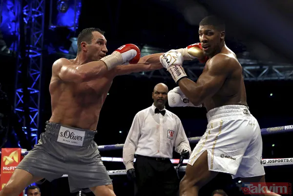 Anthony Joshua - Wladimir Klitschko maçı nefes kesti! - 48
