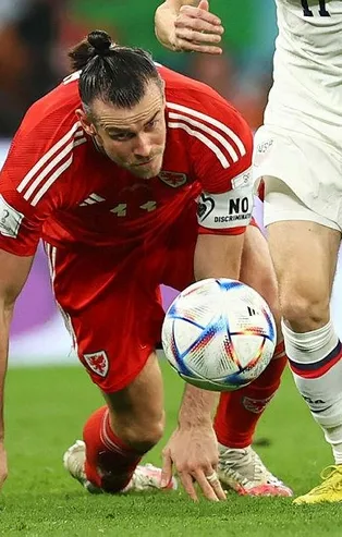 Katar'da düzenlenen Dünya Kupası'nda ABD ve Galler 1-1 berabere kaldı