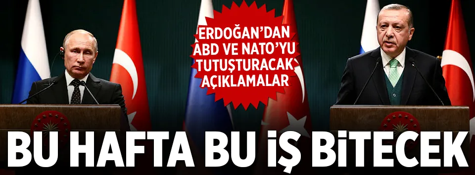 Erdoğan’dan flaş S-400 açıklaması