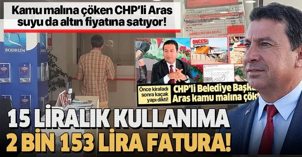 Chp Li Bodrum Belediyesi Ne Vatandaslardan Yuksek Su Faturasi Tepkisi 15 Liralik Bir Fatura 2 Bin Liraya Cikti Takvim