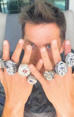 Tom Brady 7’nci yüzüğü taktı