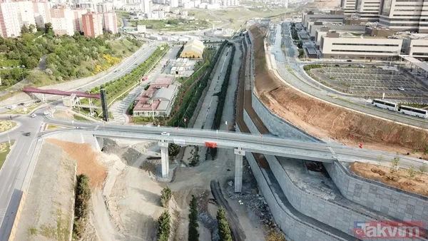 İşte Başakşehir Şehir Hastanesi bağlantı yolları! Hastane yolunu yapmayan CHP'li İBB Başkanı Ekrem İmamoğlu bu görüntülerden utanır mı? - 13