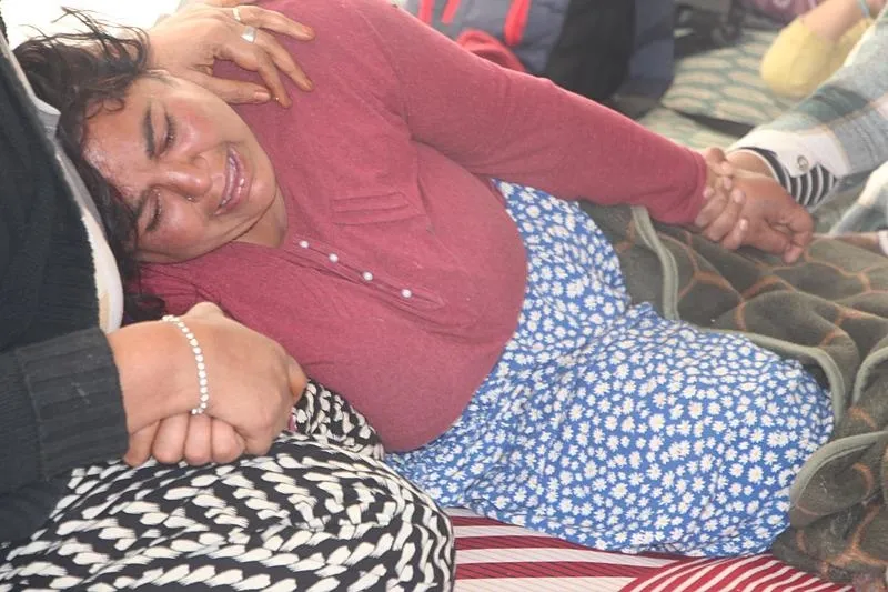 Cumali'nin annesi Karanfil Timi (DHA)