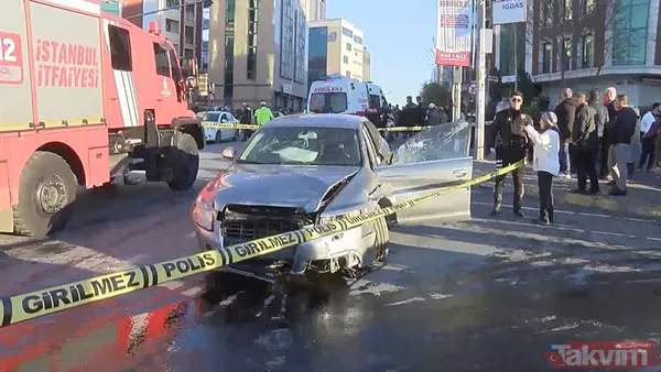 Şişli'deki kazada kimlikler belli oldu... "İnanılmaz bir hızla çarptı" | "Köpek" detayı - 12