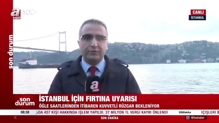 İstanbul için şiddetli fırtına uyarısı!