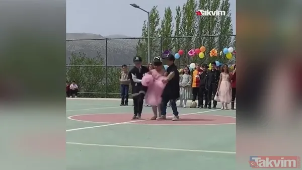 Kötü 'Enerci' skandal görüntüler! Çocuklara Dilan Polat taklidi yaptırılan 23 Nisan müsameresi infial uyandırdı: Bakanlık harekete geçti - 3