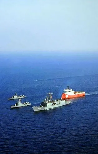 Barbaros Kıbrıs'ta araştırmalarına başladı