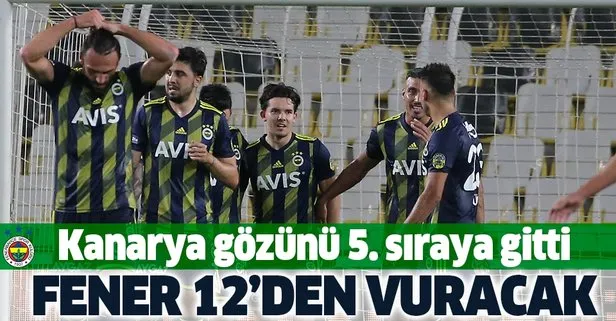Fenerbahce Ligde Gozunu 5 Siraya Dikti Takvim