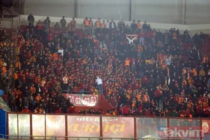 Trabzonspor Galatasaray karşılaşması nefes kesti! İşte maçtan kareler...