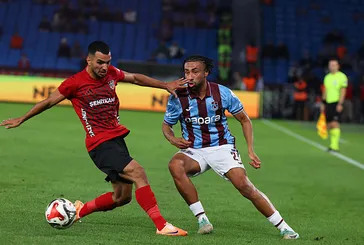 Fırtına evinde kayıp! Trabzonspor - Gaziantep FK: 1-1 | MAÇ SONUCU