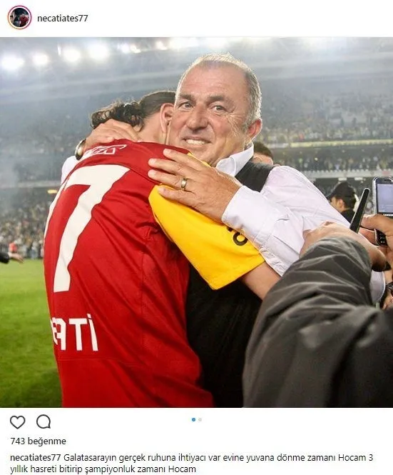 Galatasaraylı taraftarları heyecanlandıran paylaşım-1