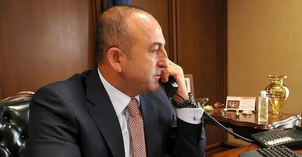 Bakan Çavuşoğlu'ndan telefon diplomasisi