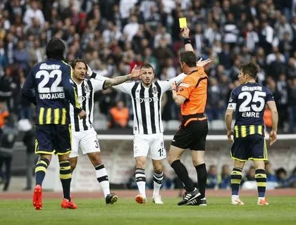 Beşiktaş F.Bahçe maçından kareler