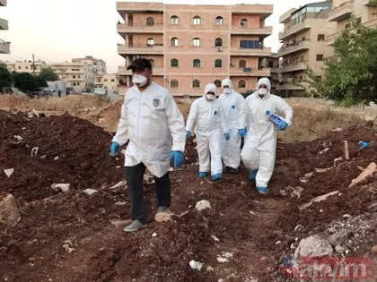 Afrin’de PKK/YPG vahşeti! Toplu mezarlardan çıkarılan ceset sayısı 68’e ulaştı