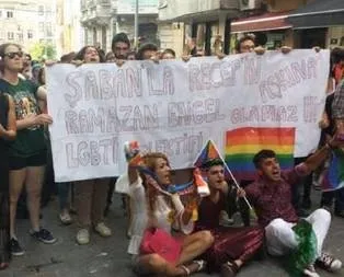 LGBT pankartına suç duyurusu