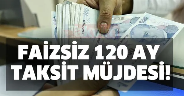 Faizsiz olarak 120 ay taksit müjdesi! Milyonları ilgilendiren çalışma tamamlandı! Bu yazıyı hemen alın