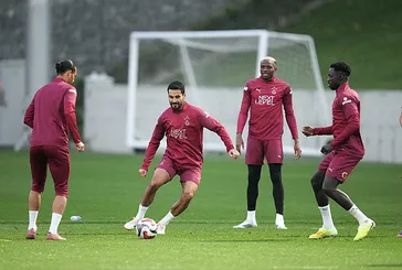 Galatasaray Başakşehir maçına hazır