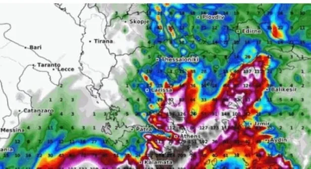 Son dakika: Meteoroloji'den hava durumu uyarısı: Tropical Medicane kasırgası geliyor! Tropical Medicane nedir?-3