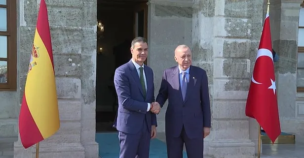 Başkan Erdoğan, İspanya Başbakanı Pedro Sanchez'i kabul etti | Mesaj dolu ziyaret