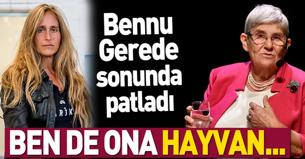 Bennu Gerede'den Karatay'a cevap: Hayvan kafalı mı diyeyim!