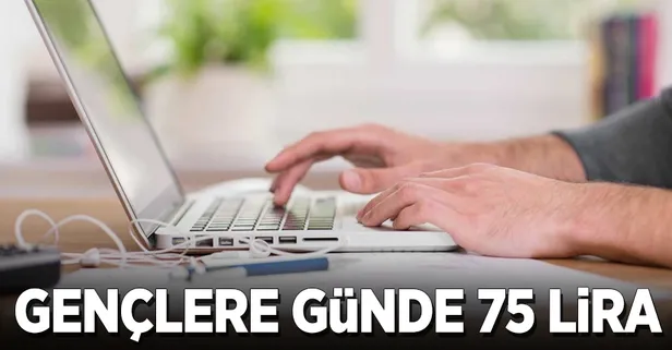 Gençlere günde 75 Lira