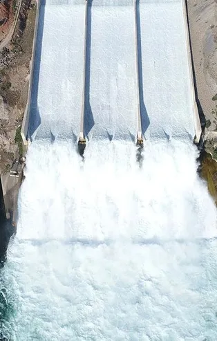 Keban Barajı’nda 6 milyar metreküp su tahliye edildikten sonra kapaklar kapandı