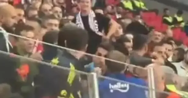 Mert Hakan Yandaş Samsunspor taraftarlarıyla tartıştı!