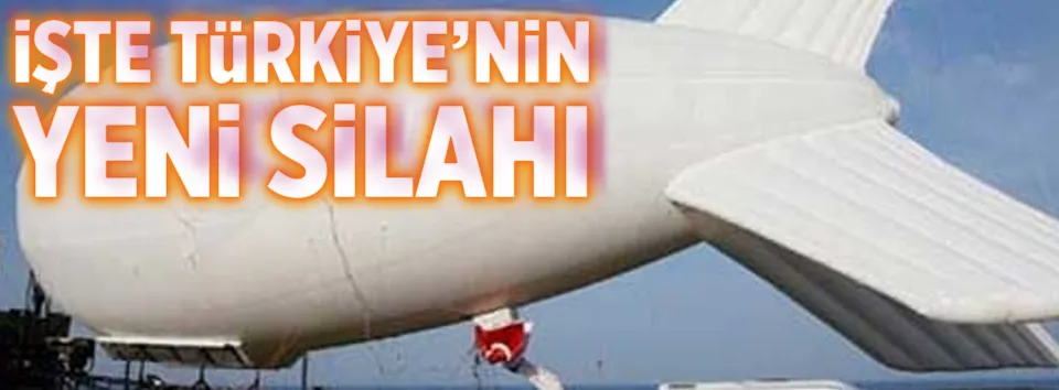 Sınıra insansız balonlu gözetleme sistemi